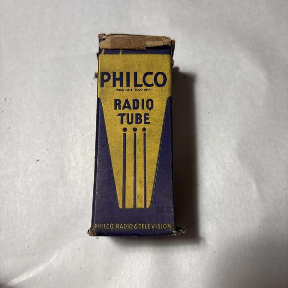 Other - NOS PHILCO Type 38 Radio Power Output Tube Tested With Original Box